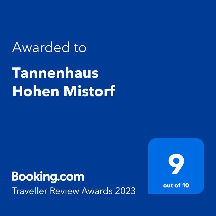 Tannenhaus Hohen Mistorf Alt Suhrkow Exterior foto